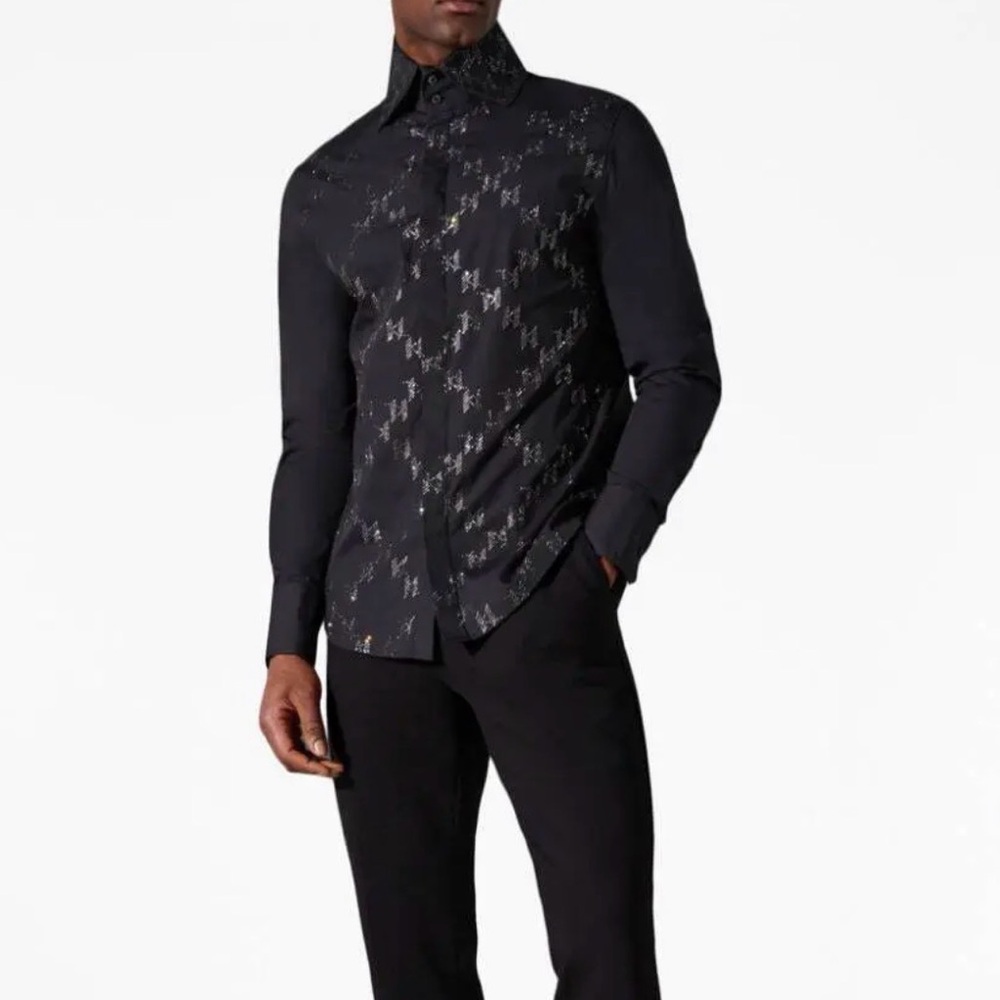Karl Lagerfeld Rhinestone-Embellished Shirt